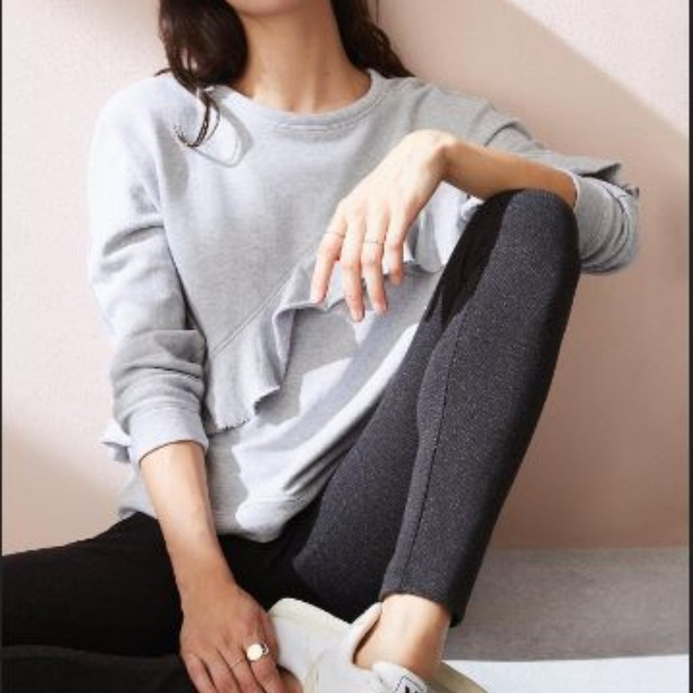 LOFT Dark Gray Leggings Size Small - Picture 1 of 6